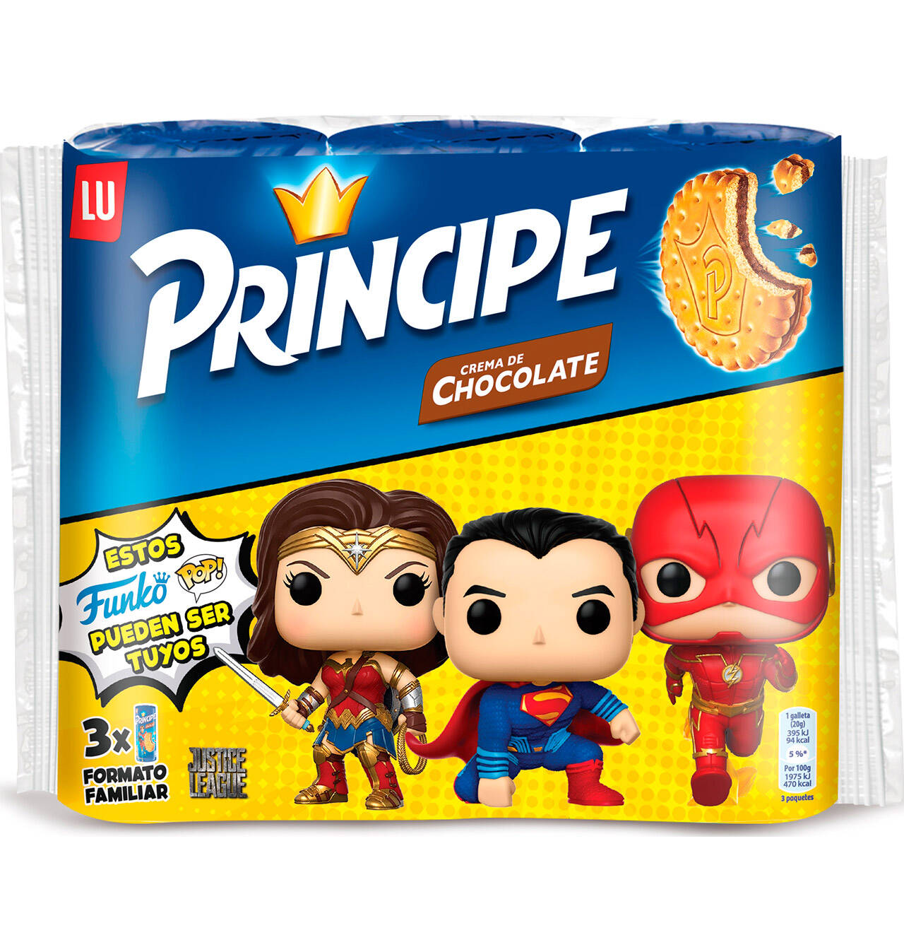 Comprar GALLETAS PRINCIPE CHOCOLATE 900 G Galletas en Condisline