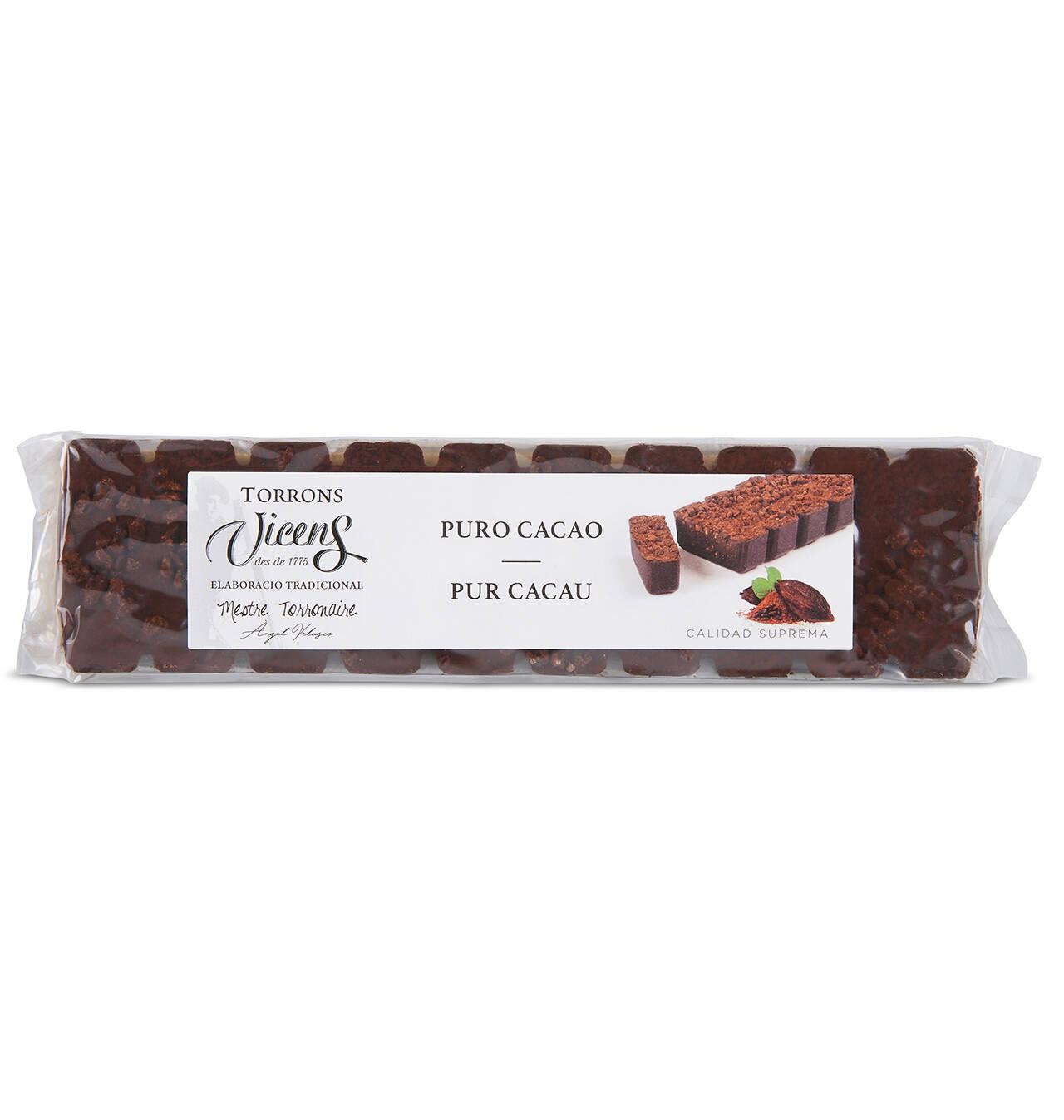Comprar TURRÓN VICENS PURO CACAO 300 G TURRÓN VICENS PURO CACAO 300 G