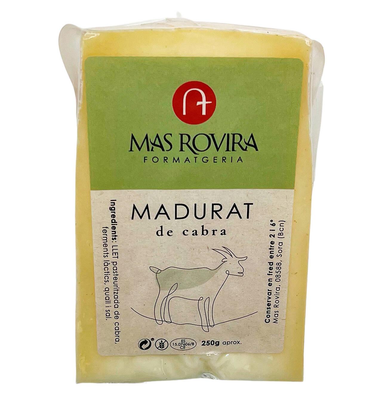 Comprar FORMATGE TASCÓ MAS ROVIRA CABRA MADURAT 250 G Formatges a Condisline Comprar FORMATGE TASCÓ MAS ROVIRA CABRA MADURAT 250 G Formatges a Condisline