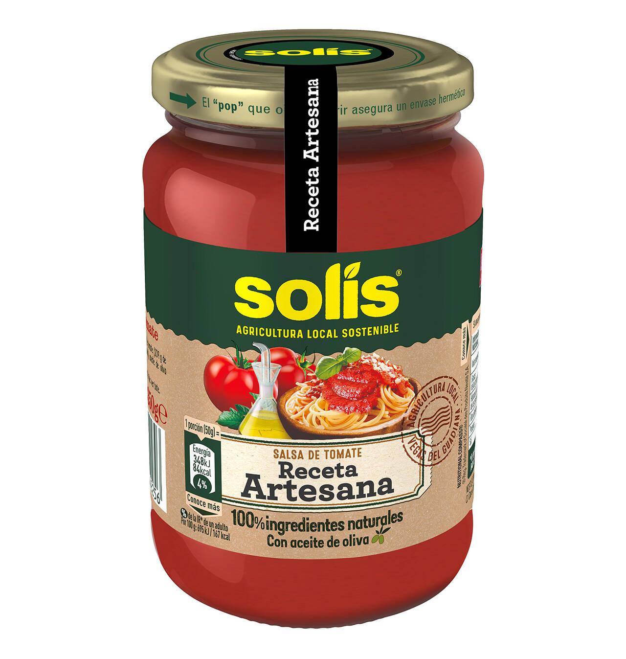 Comprar TOMATE FRITO SOLIS SIN TROCITOS