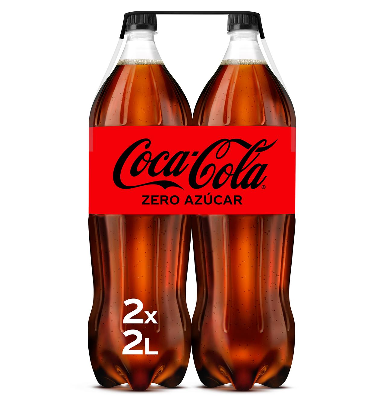 Comprar COCA-COLA ZERO 2 L 2 UNIDADES | Refrescos en Condisline