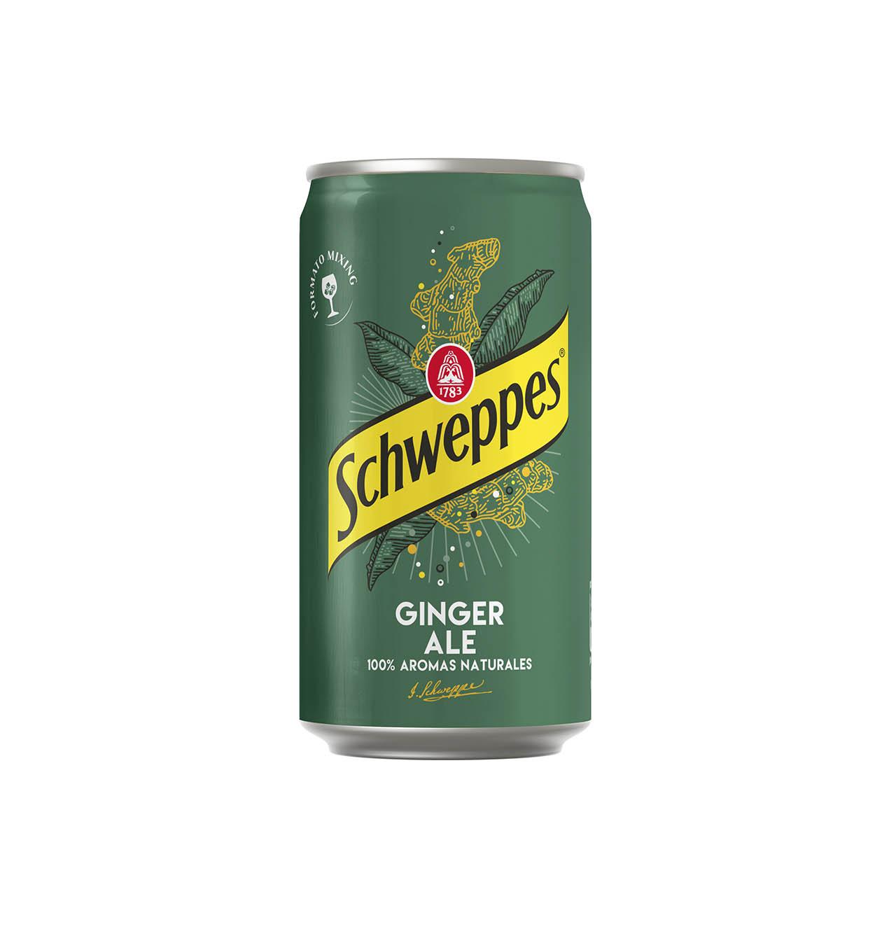 Comprar GINGER ALE SCHWEPPES LATA 25 CL Refrescos en Condisline