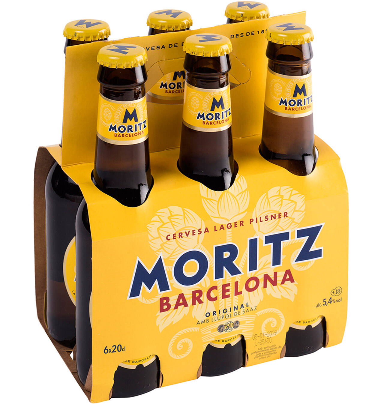Comprar CERVEZA MORITZ 20 CL PACK 6 UNIDADES CERVEZA MORITZ 20 CL
