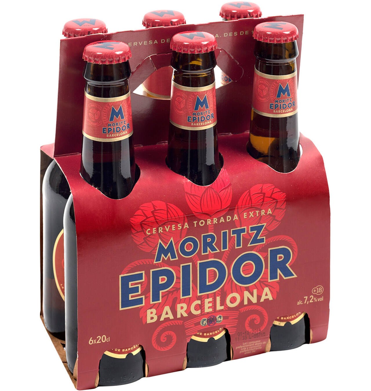 Comprar CERVEZA MORITZ EPIDOR QUINTO 6 UNIDADES x 200 ML CERVEZA MORITZ EPIDOR QUINTO 6