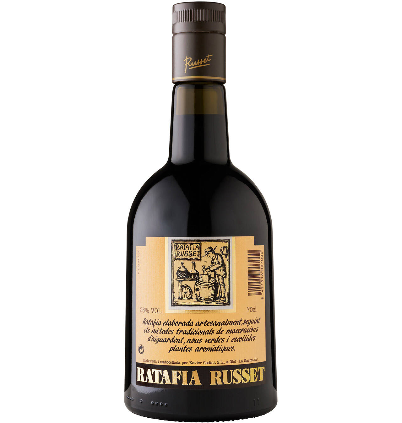 Comprar LICOR RUSSET RATAFIA 70 CL Licors a Condisline