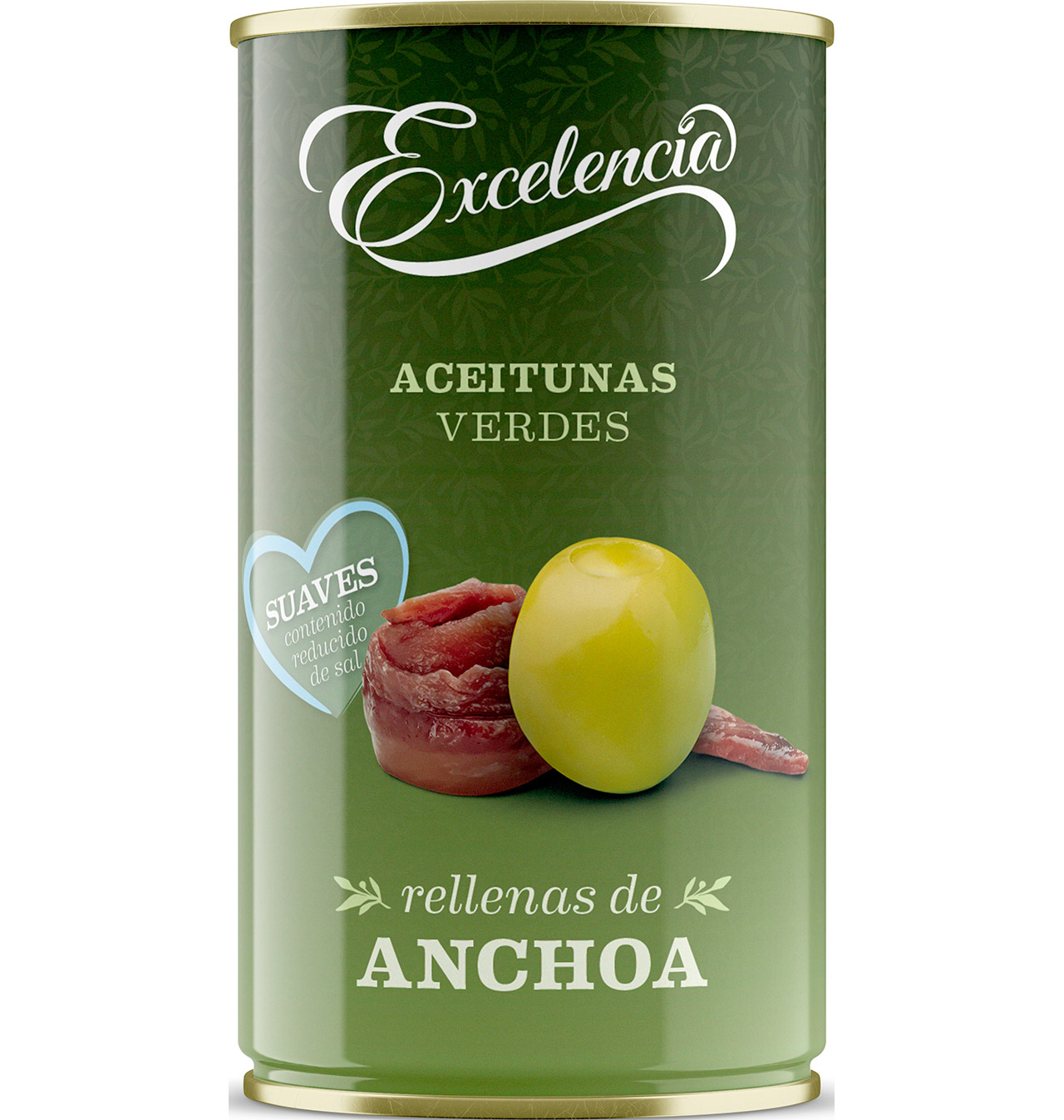 Comprar Aceitunas Excelencia Rellena Anchoa Suave 150 G Aceitunas Y