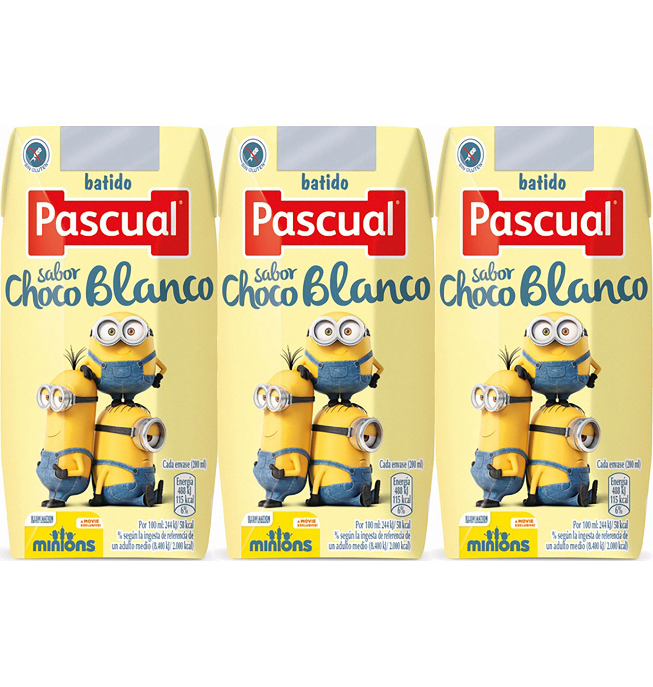 Comprar Batido Pascual Choco Blanco 3 Uni Batido Pascual Choco Blanco 3 Uni En Condisline 3405