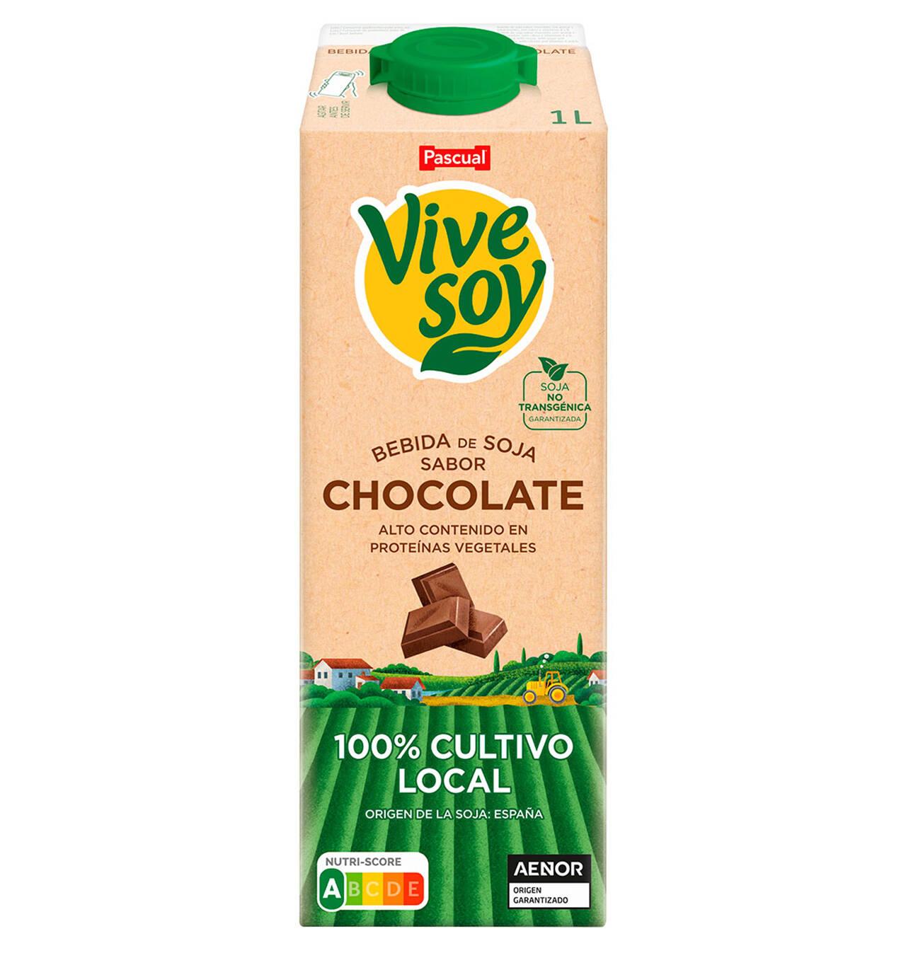 Comprar BEBIDA DE SOJA VIVESOY CHOCOLATE 1 L BEBIDA DE SOJA VIVESOY
