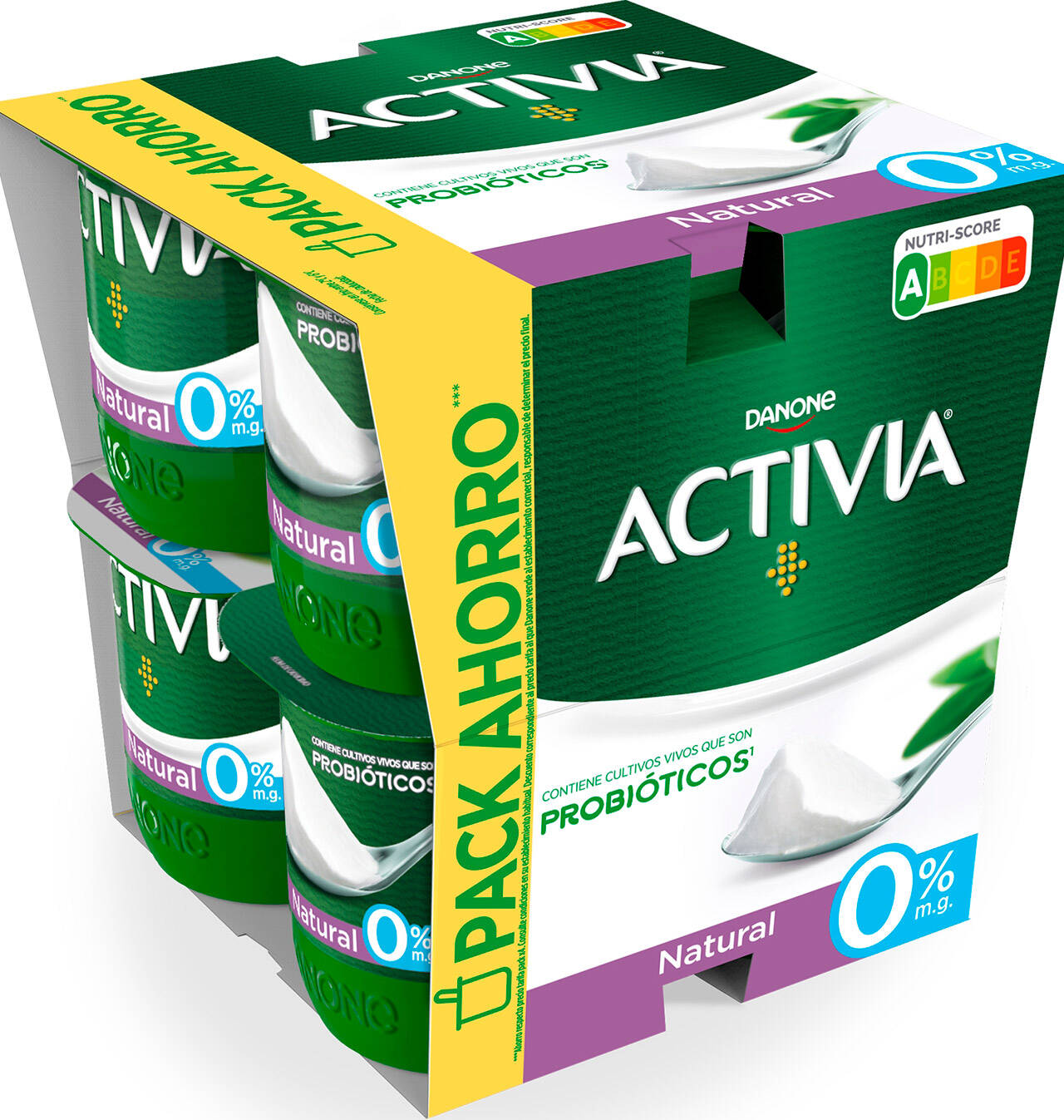 Comprar ACTIVIA DANONE NATURAL 0 8 UNITATS Iogurts a Condisline