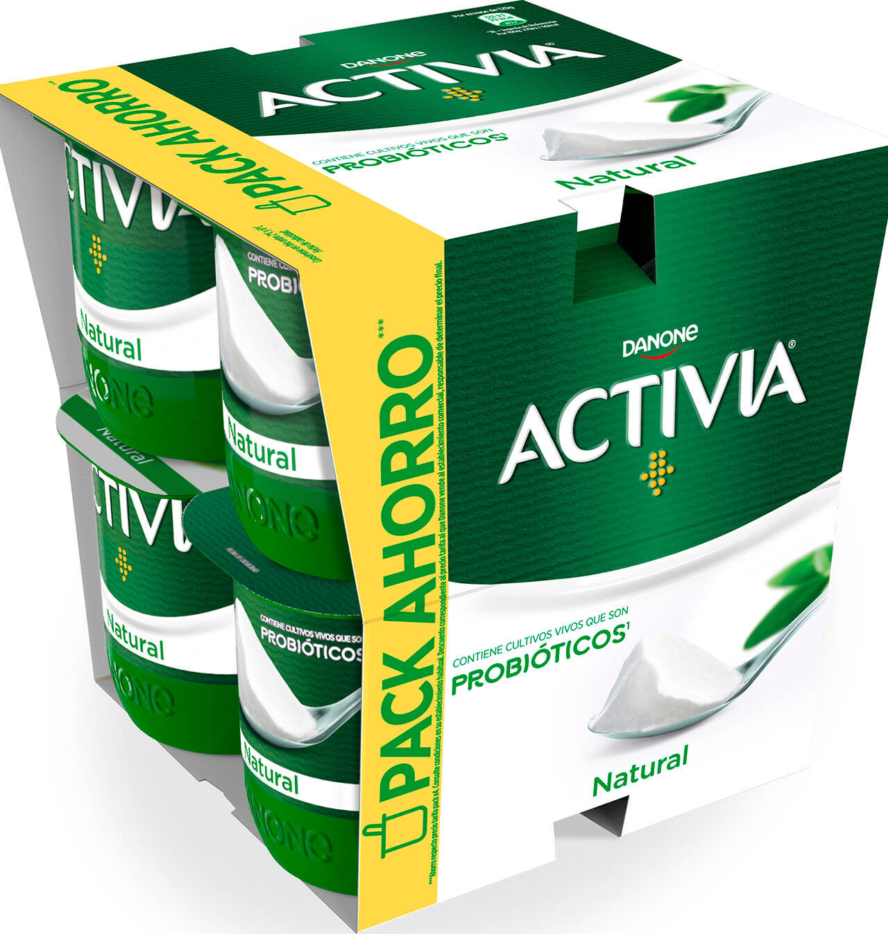 Comprar ACTIVIA DANONE NATURAL PACK 8 UNIDADES Yogures en Condisline