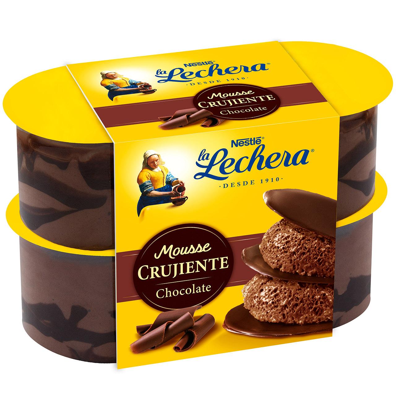 Comprar MOUSSE NESTLÉ GOLD CHOCOLATE 4 UNIDADES 228 G Postres y nata