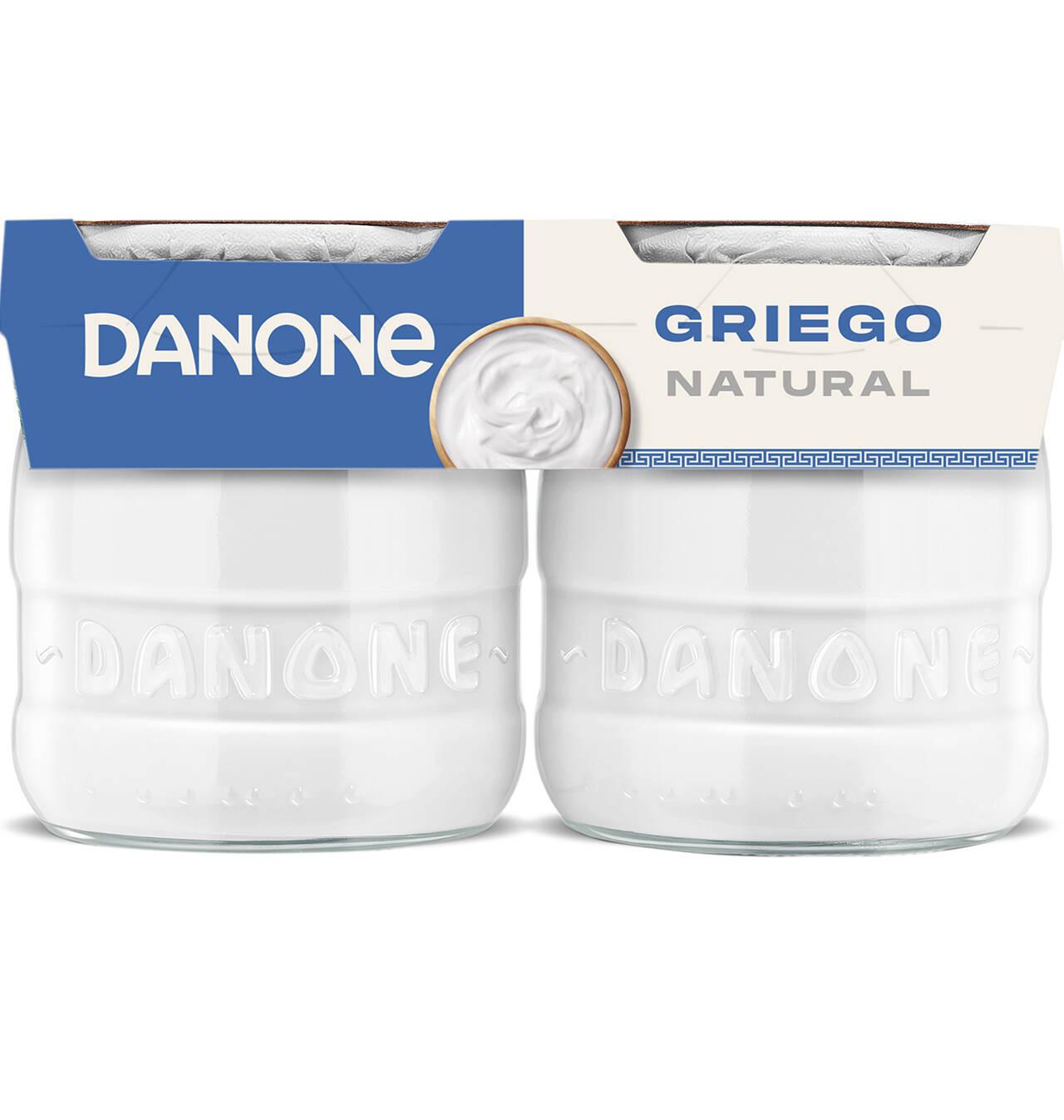 Comprar YOGUR ORIGINAL DANONE GRIEGO NATURAL 2 UNIDADES YOGUR