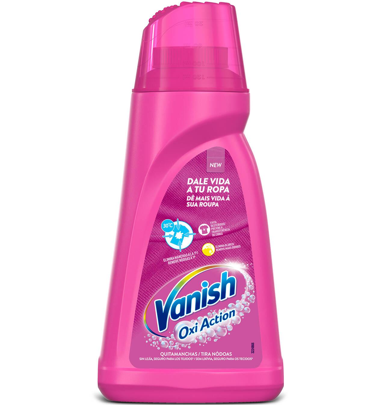 Comprar VANISH QUITAMANCHAS GEL OXI ACTION PINK 900 ML Lavado de la