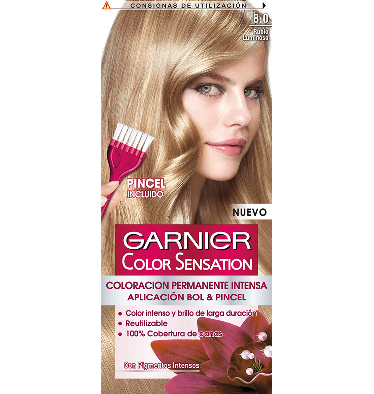 Comprar TINTE 8 GARNIER COLOR SENSATION RUBIO CLARO