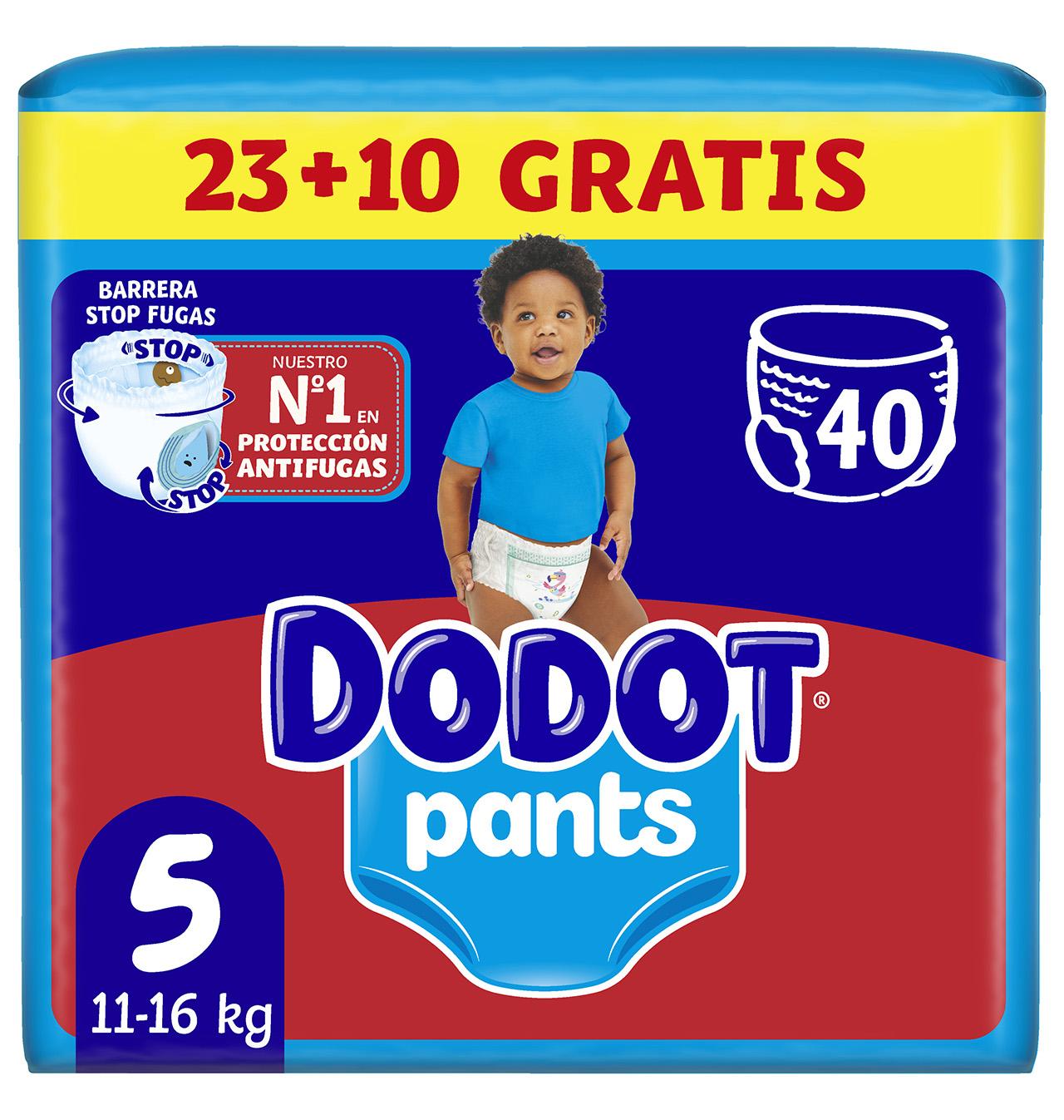 pañales dodot pants talla 5