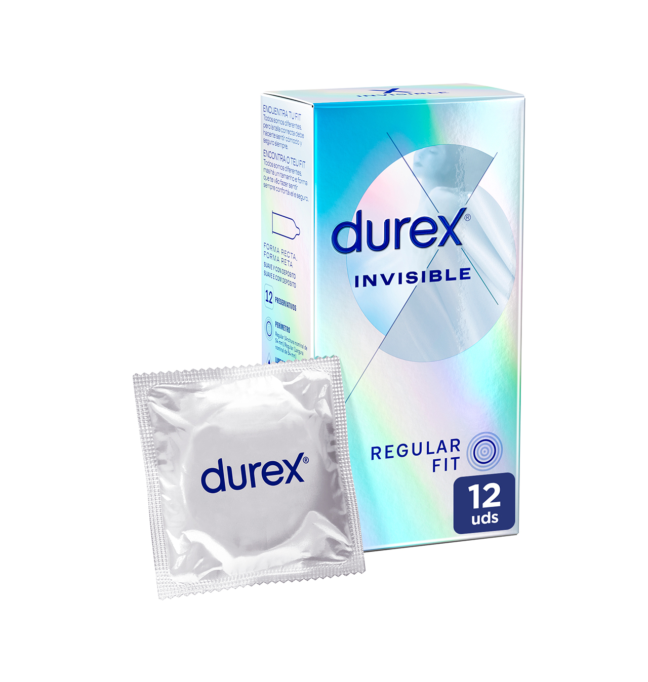 Comprar Preservativo Durex Invisible Super Fino Extra Sensitivo 12 Unidades Parafarmacia En