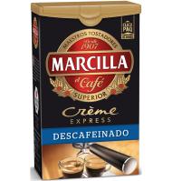 CAFÉ MOLIDO MARCILLA CRÈME EXPRESS DESCAFEINADO  250 G