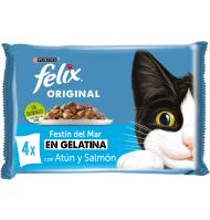 DINAR GAT FELIX PEIX GEL 4X 85 G