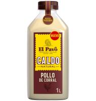 CALDO NATURAL EL PAVO POLLO CORRAL 1 L