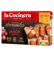 CROQUETAS LA COCINERA HORNEABLES JAMÓN 340 G