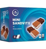 SANDWICH CONDIS MINI STRACCIATELLA 6 UNIDADES