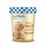 TARRINA LA FAGEDA HELADO DE VAINILLA CON NUECES DE MACADAMIA 500 ML