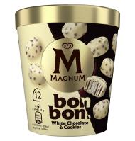 BON BON MAGNUM CHOCO BLANCO COOKIE 12 UNIDADES