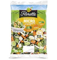 VERDURES MICRO FLORETTE BRÒCOLI, PASTANAGA, PORRO 300 G
