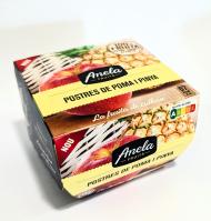 POSTRE ANELA MANZANA Y PIÑA 200 G