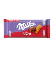 CHOCOLATE MILKA BISCOFF LOTUS 90 G