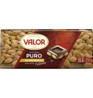 CHOCOLATE VALOR PURO ALMENDRA 250 G