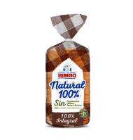 PAN MOLDE BIMBO NATURAL 100%INTEGRAL 450 G