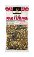 CRACKER LA RUSTICA PIPAS Y AMAPOL 100 G