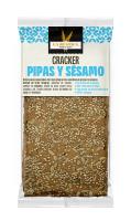 CRACKER LA RUSTICA PIPAS Y SESAMO 100 G