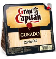 QUESO GRAN CAPITÁN CURADO CORTADITAS 210 G