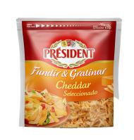 QUESO PRESIDENT CHEDDAR RALLADO 150 G