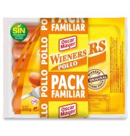 SALSITXES OSCAR MAYER POLLASTRE WIENER 3X200 G