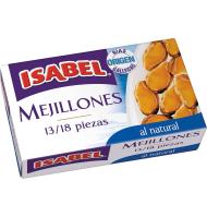 MEJILLONES ISABEL AL NATURAL 63 G