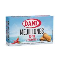 MEJILLONES DANI EN ESCABECHE PICANTES 69 G