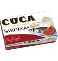 SARDINES CUCA TOMÀQUET 120 G