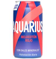 REFRESCO AQUARIUS MELOCOTÓN ROJO 33 CL