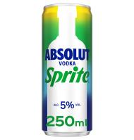 ABSOLUT & SPRITE VODKA 25 CL