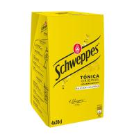 TÒNICA SCHWEPPES VIDRE PACK-4 80 CL