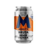 CERVEZA MORITZ BRUTA SIN FILTRAR 330 ML