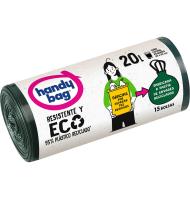 BOLSA BASURA HANDY BAG RECICLADA 20L 15 UNIDADES