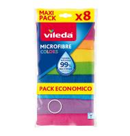 BAYETAS VILEDA MICROFIBRA 8 UNIDAD