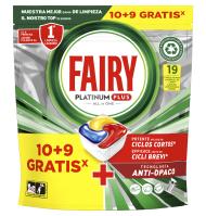 LAVAVAJILLAS FAIRY PLATINUM 10+9 19 DOSIS