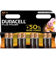 PILES DURACELL LR6 AA 8 UNITATS