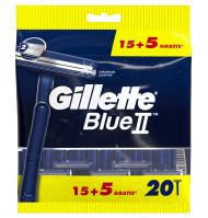 MAQUINETA GILLETTE BLUE II FIXA+5 15 UNITATS