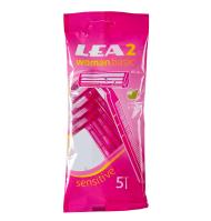MAQUINILLA LEA MUJER DOBLE HOJA 5 UNIDADES
